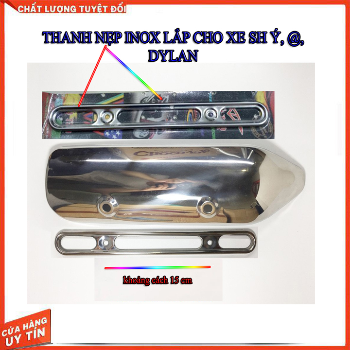 NẸP BÔ SH Ý, DYLAN, A CÒNG (CHÍNH HÃNG VŨ TRỤ)