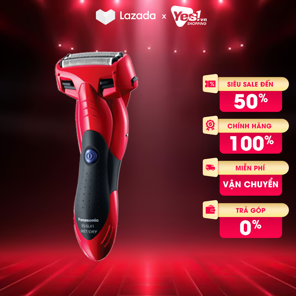 Máy cạo râu panasonic es-sl41-r453 - bảo hành chính hãng - voucher 10% lên đến 800k
