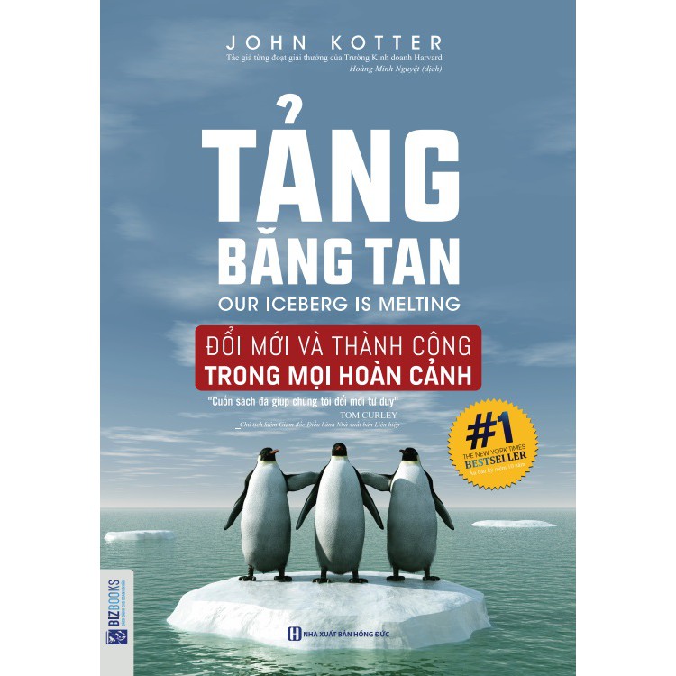 Sách - Tảng Băng Tan: Đổi Mới và Thành Công Trong Mọi Hoàn Cảnh + tặng kèm Booksmart