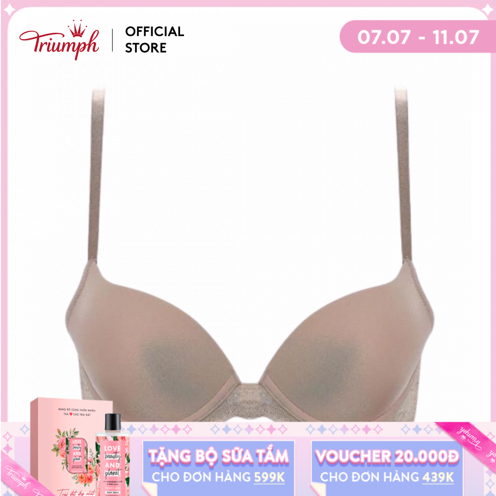 [Voucher 20K + Quà Sữa tắm cho đơn 699K từ 7.7-11.7] Áo ngực Triumph Sexy Cushion Basic WHU