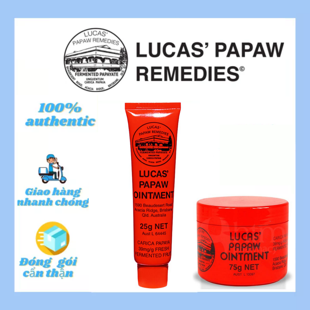Kem Đa Năng Đu Đủ Lucas Papaw Ointment