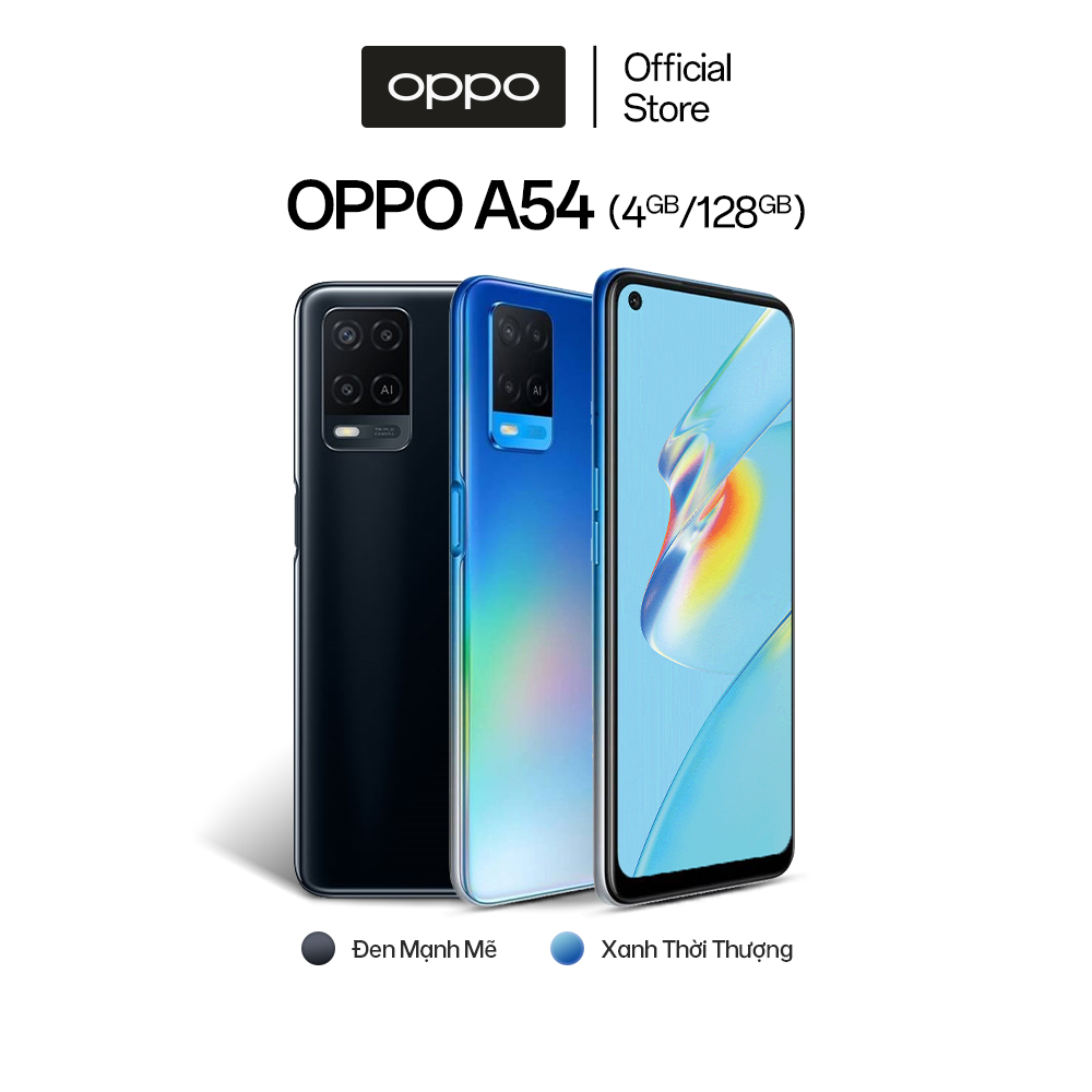 Điện thoại oppo a54 4gb/128gb - hàng chính hãng