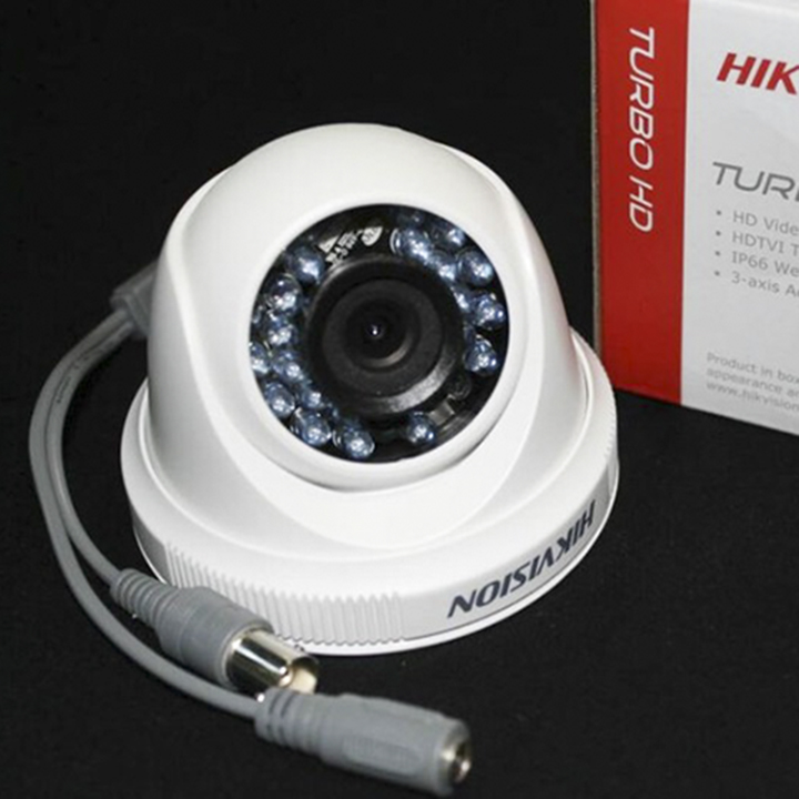 Camera hd-tvi dome hồng ngoại 2.0 megapixel hikvision ds-2ce56d0t-ir