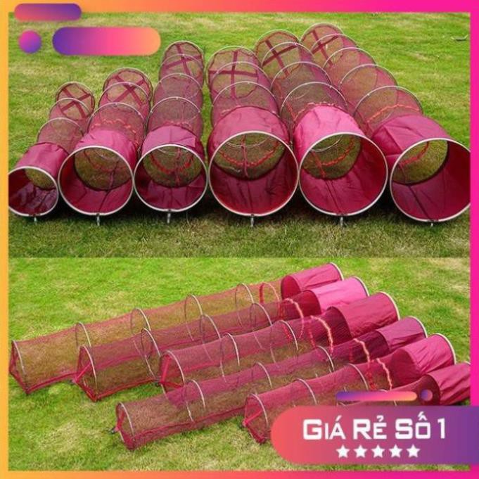 [Siêu Đẹp] Giỏ Đựng Cá , Rọng Đựng Cá Có khung Thép Bảo Vệ, Túi Đựng Cá