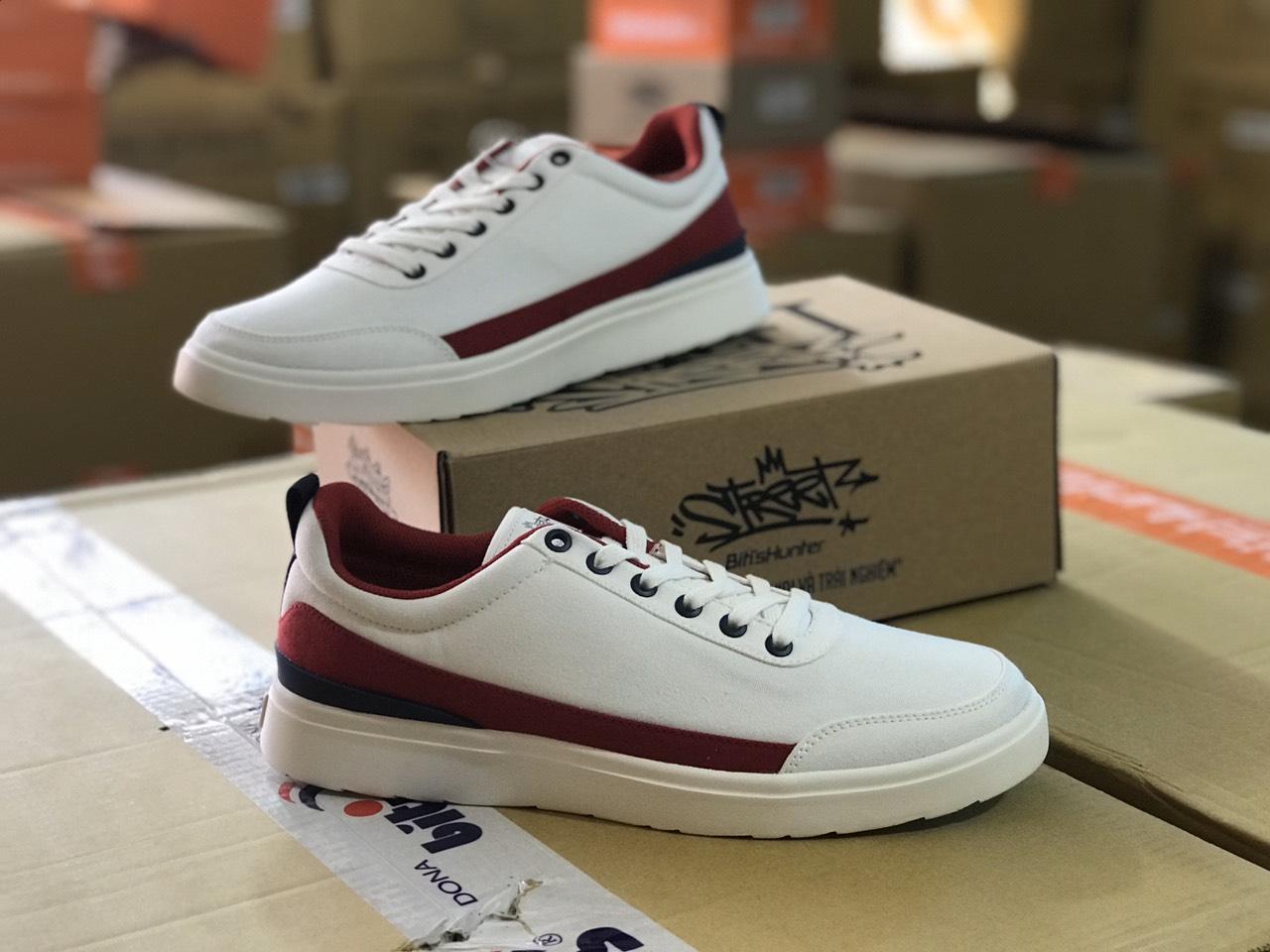 Giày sneaker nữ bitis hunter street double stripes dswh01300doo
