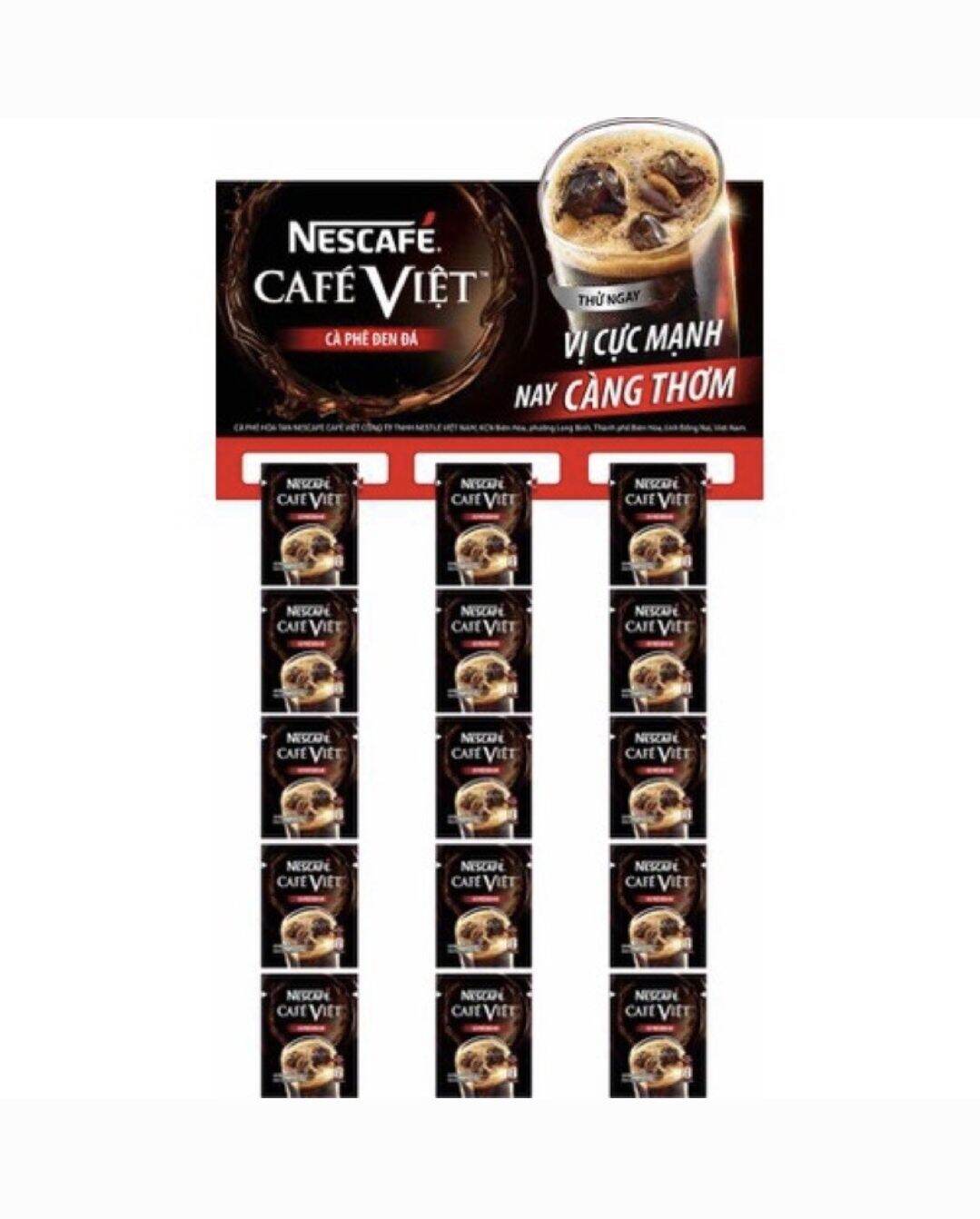 Nescafe cafe việt đen đá dây 10 gói x 16g