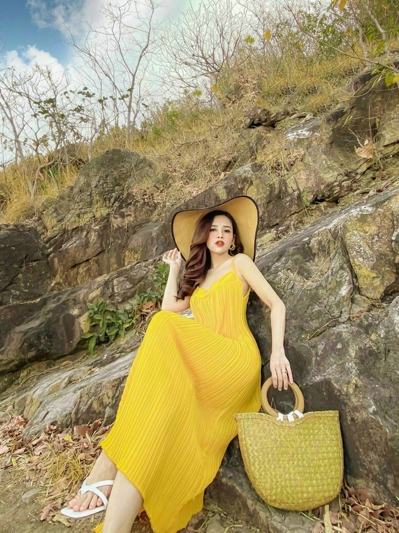 Đầm maxi, đầm xòe nữ chất liệu voan chiffon cao cấp