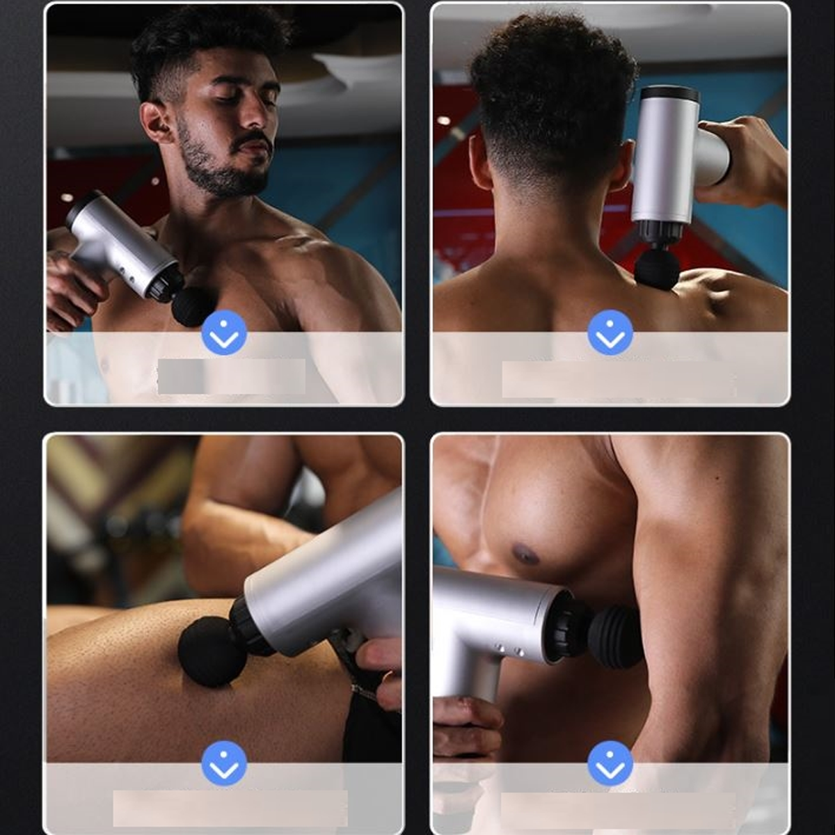 Máy Massage Cơ Bắp Fascial - Máy Massage Cầm Tay Phục Hồi Thể Lực- Máy Mát Xa