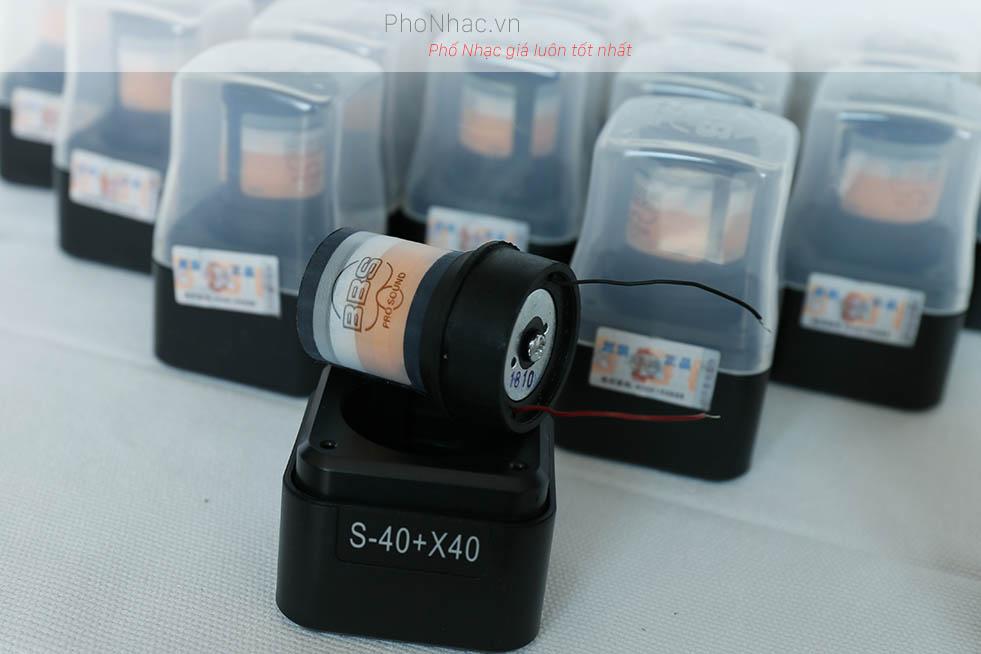 Củ mic bbs, đầu côn mic bbs 6 số s-40 x40 chính hãng