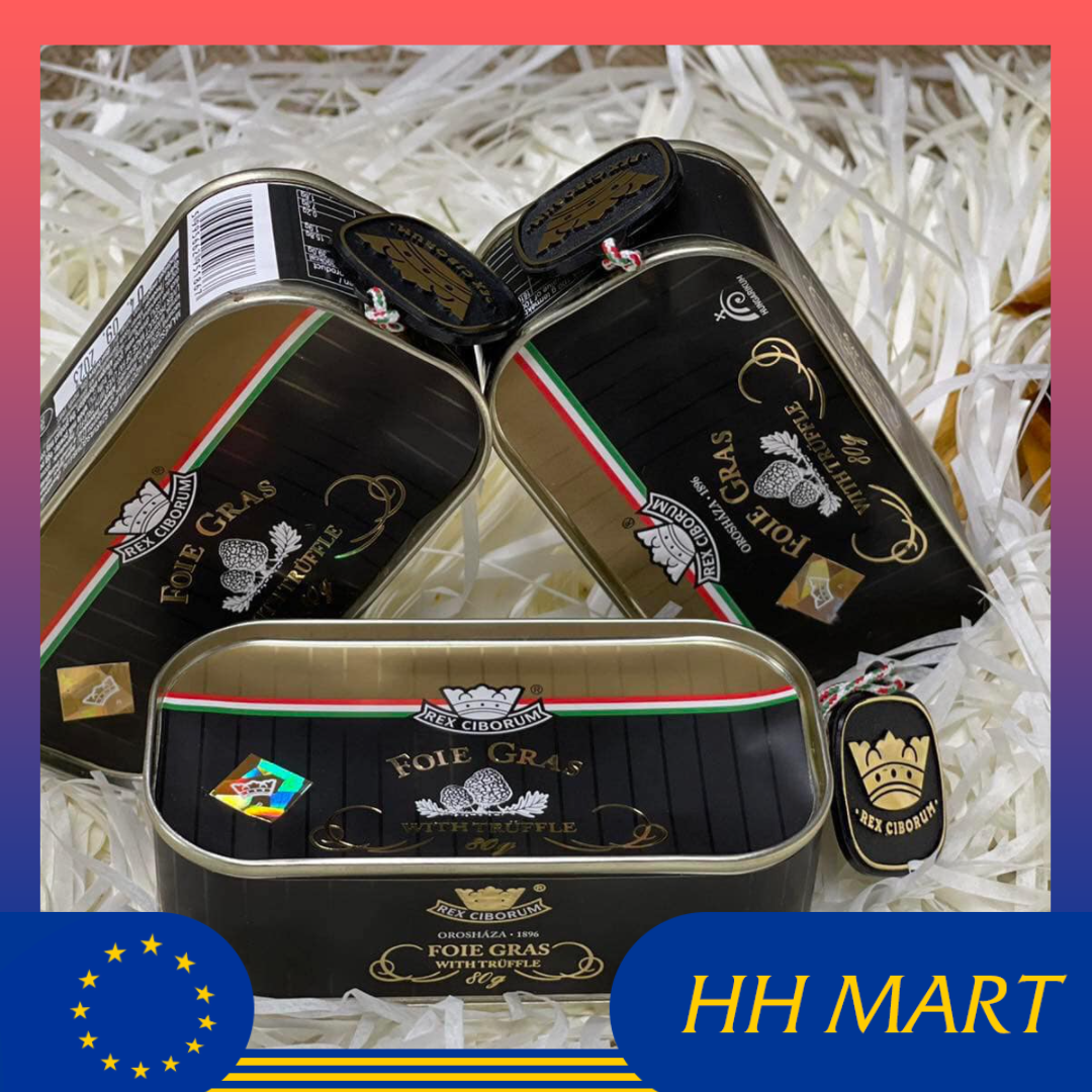 Pate gan ngỗng cao cấp Rex Ciborum 100g - Foie Gras with Truffle