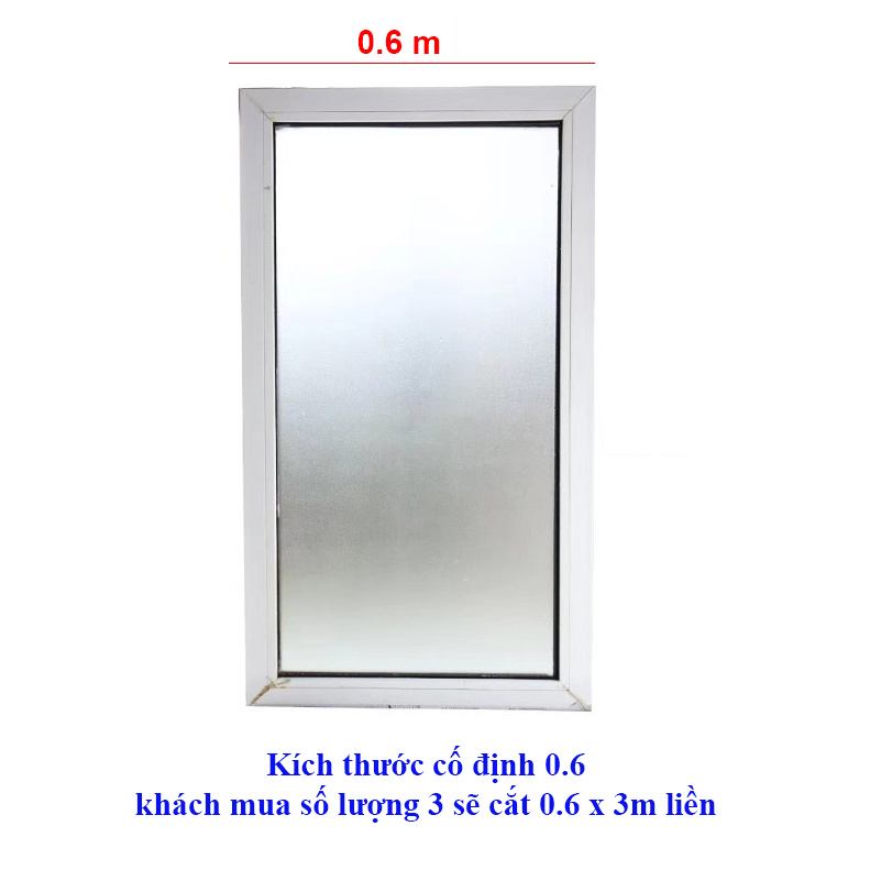 Giấy dán kính mờ chống nhìn trộm, decal kính mờ văn phòng cát nhám dán cửa kính cửa sổ phòng ngủ đẹp giá rẻ