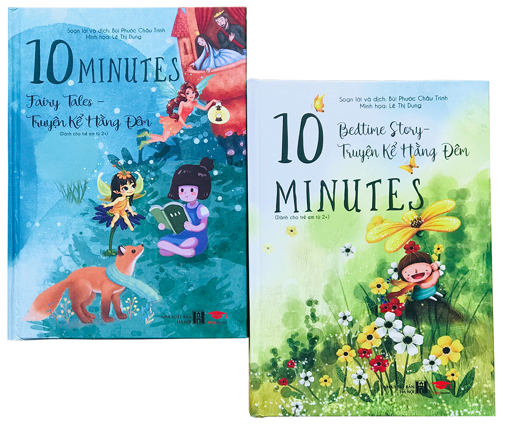 Combo 2 Cuốn 10 Minute Bedtime Story Và Fairy Tales ( Tặng Kèm File Nghe ) - Nhà Sách Á Châu Books