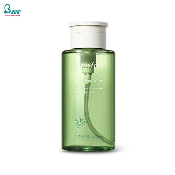 Nước Tẩy Trang Chiết Xuất Trà Xanh Innisfree Green Tea Cleansing Water Hàn Quốc 300ml