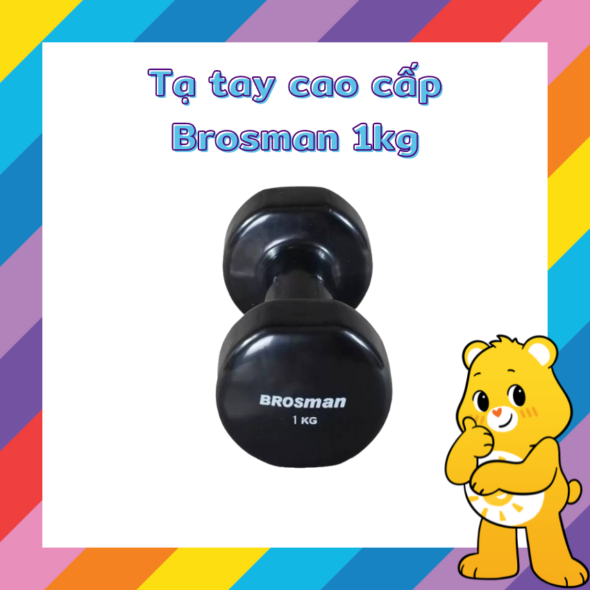 Tạ tập gym cao cấp Brosman 1kg