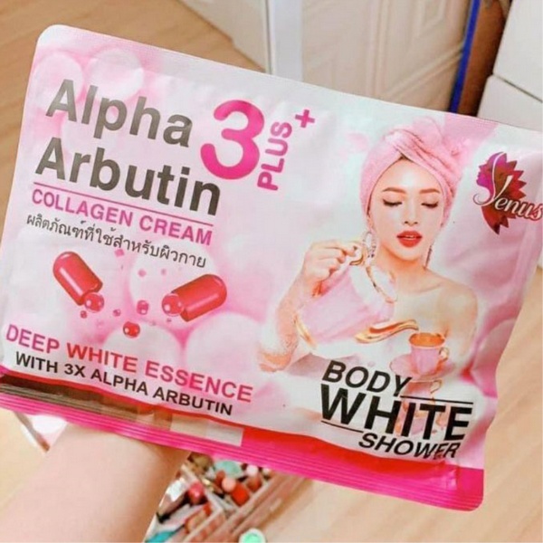 Tắm trắng toàn thân alpha arbutin thái lan