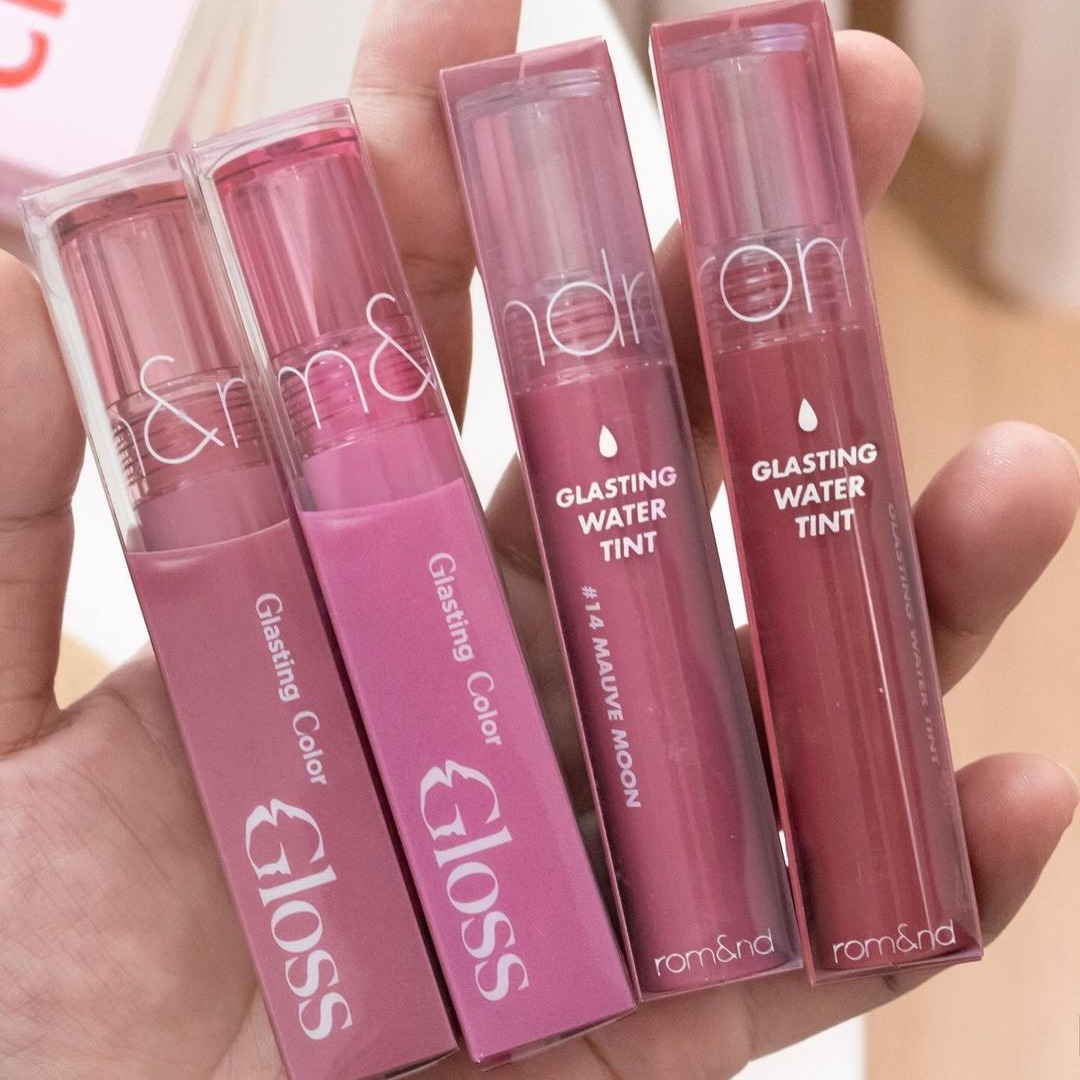 Son Tint Nước Siêu Lì Lâu Trôi Romand Glasting Water Tint 4g