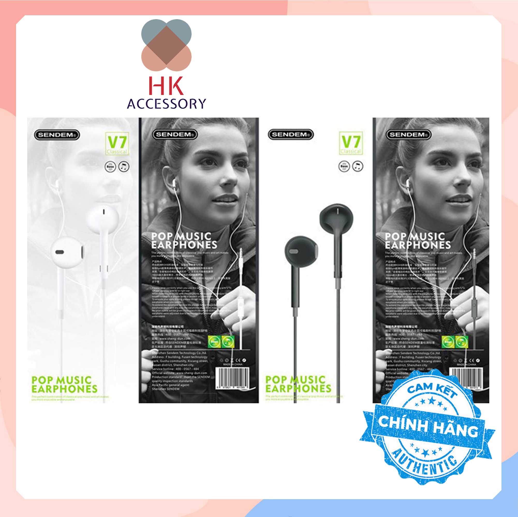 Tai nghe SENDEM V7 Hàng chính hãng