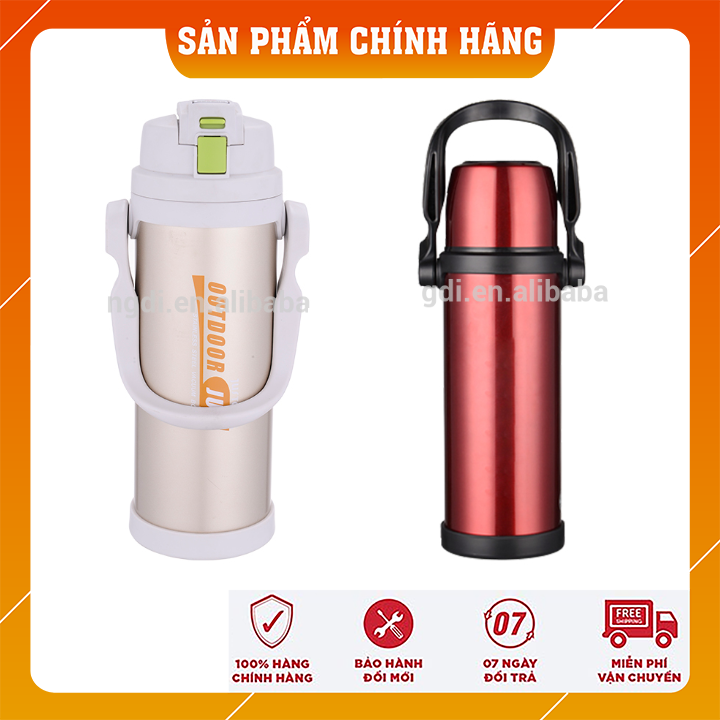 Bình giữ nhiệt OKADI SIZE lớn 1000ml - 1500ml - Làm từ chất liệu thép không rỉ