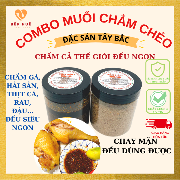 Muối chẳm chéo tây bắc chuẩn dân tộc thái điện biên bếp huệ làm muối chấm gà muối chấm hải sản muối chấm đồ nướng đồ luộc cực ngon chấm rau luộc muối chấm trái cây làm làm xoài lắc ngon tuyệt