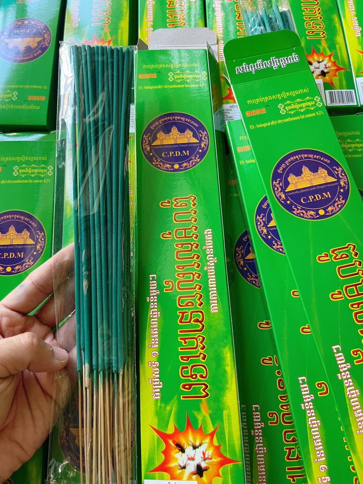 Hương muỗi, nhang muỗi thái , diệt muỗi, xua đuổi côn trùng