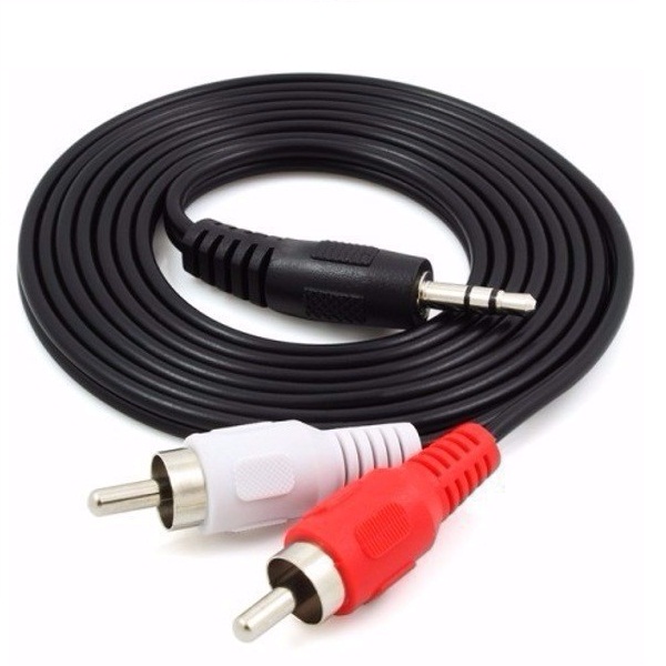 Dây loa 1 ra 2, dây chia loa 1 ra 2 dài 1.5m , tiện dụng giá rẻ