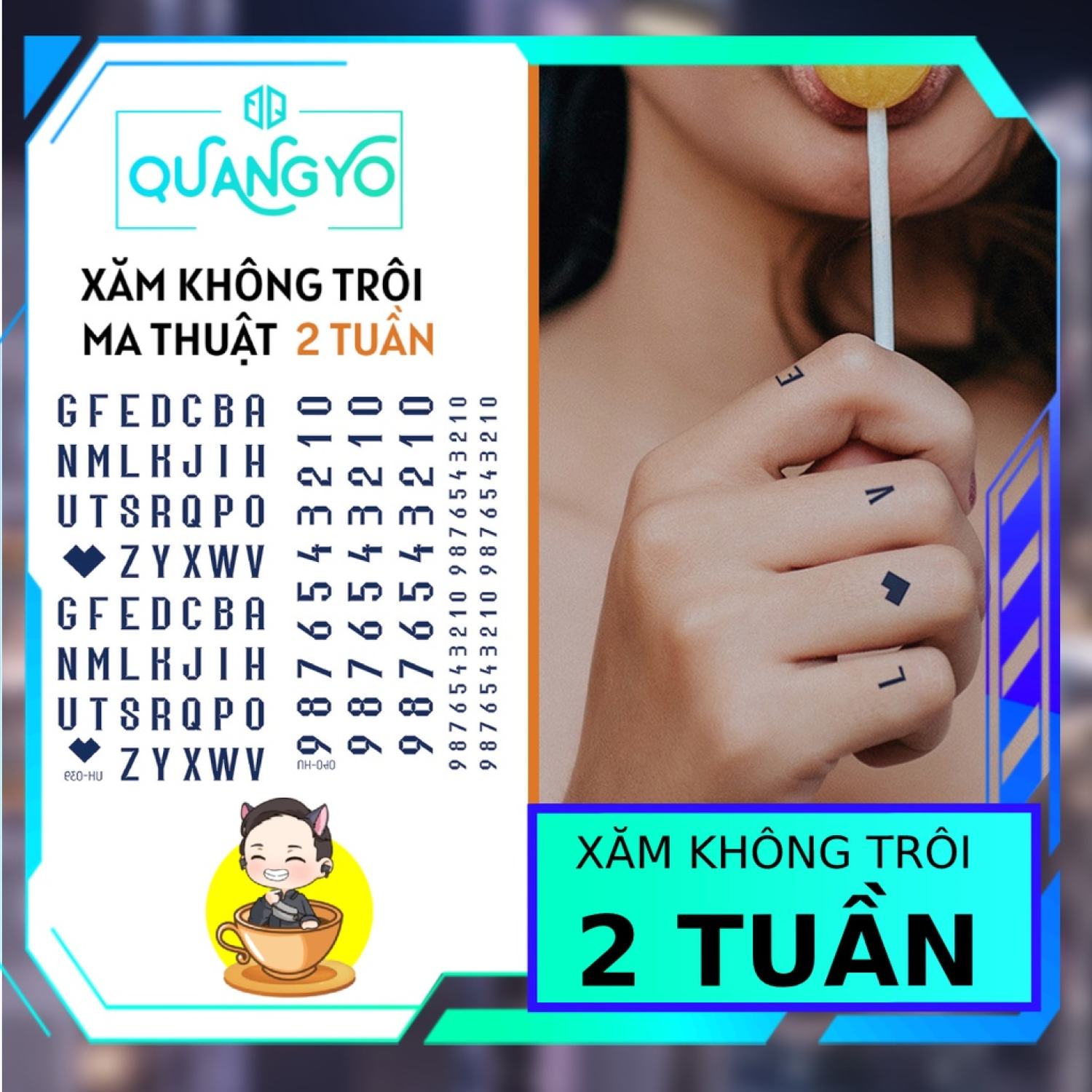 Set Xăm Chữ giá tốt Tháng 04,2024|BigGo Việt Nam