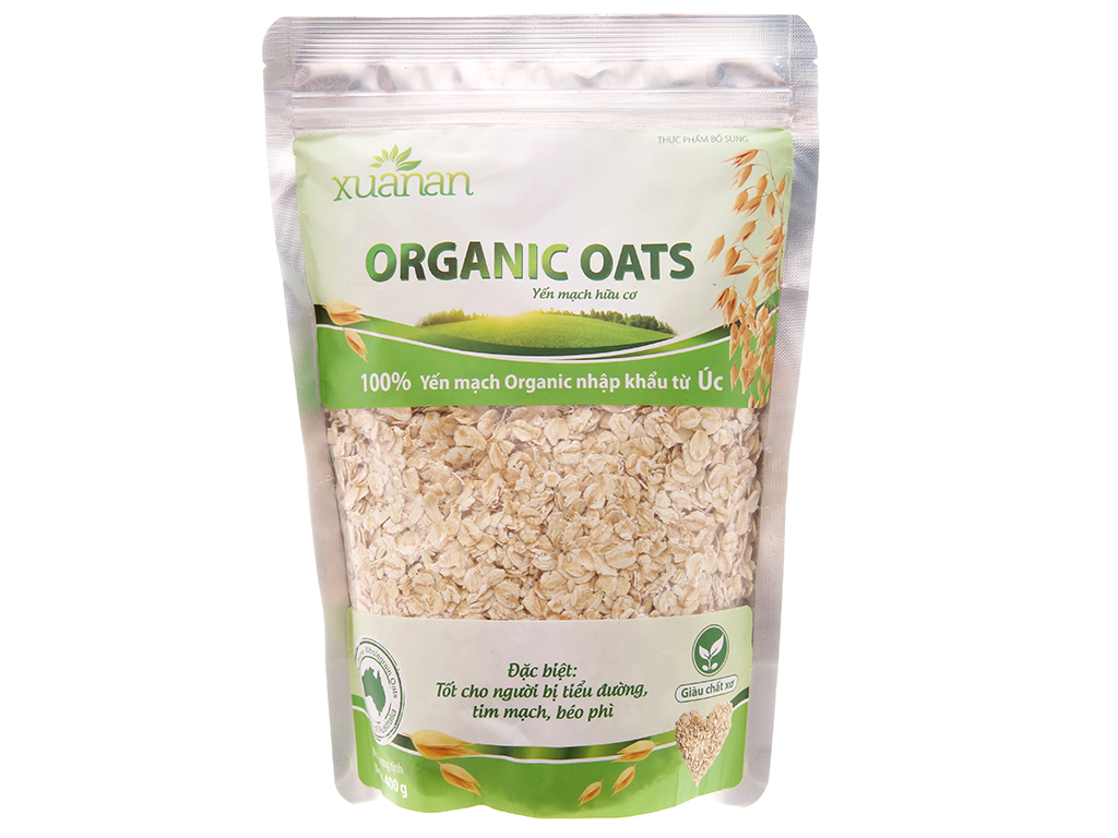 Yến mạch xuân an organic oats