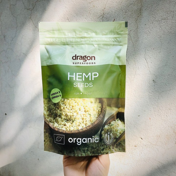 Hạt gai dầu hữu cơ Gragon Superfoods 200g