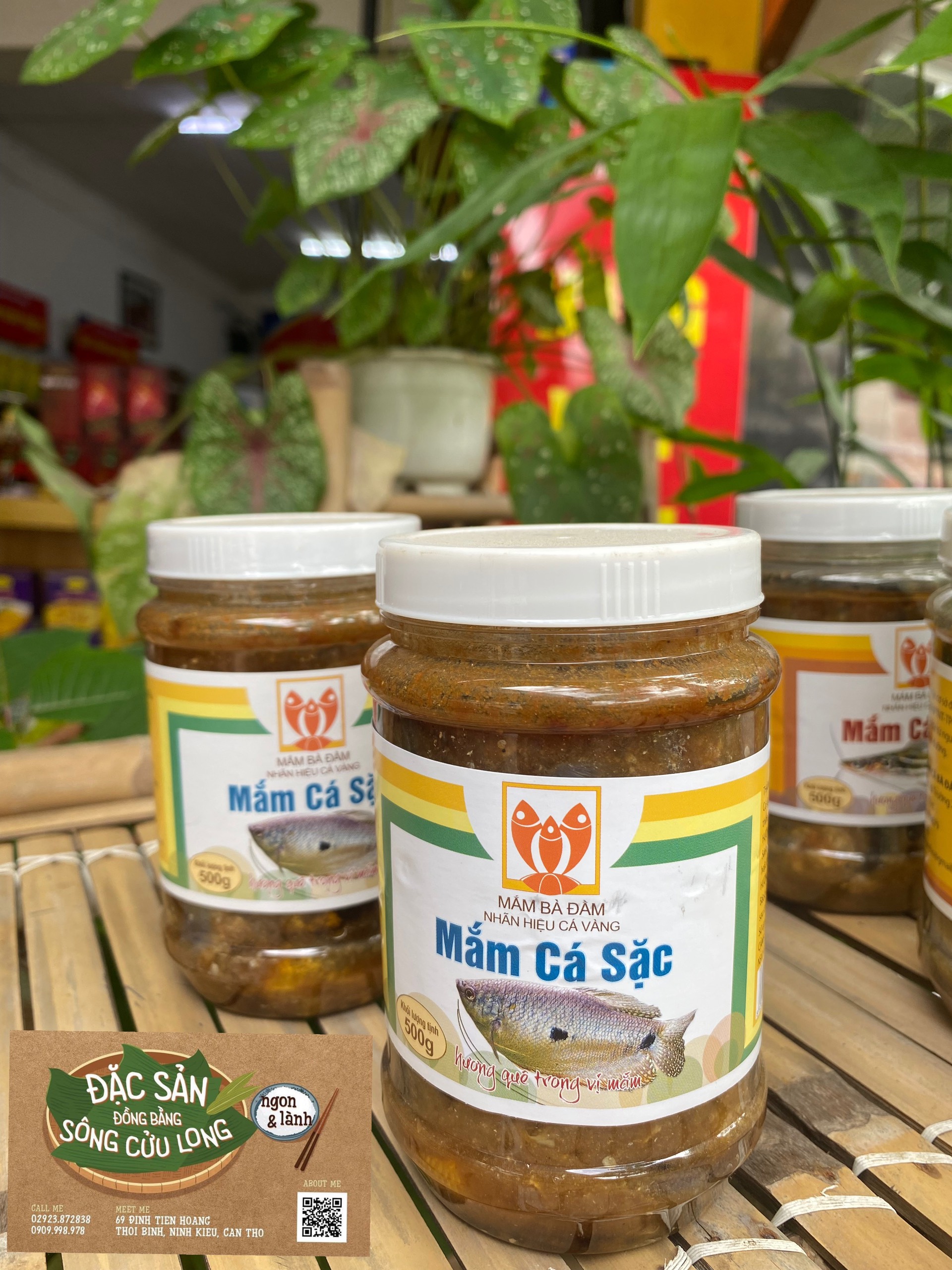 Mắm cá sặc bà đầm ct hủ 500g