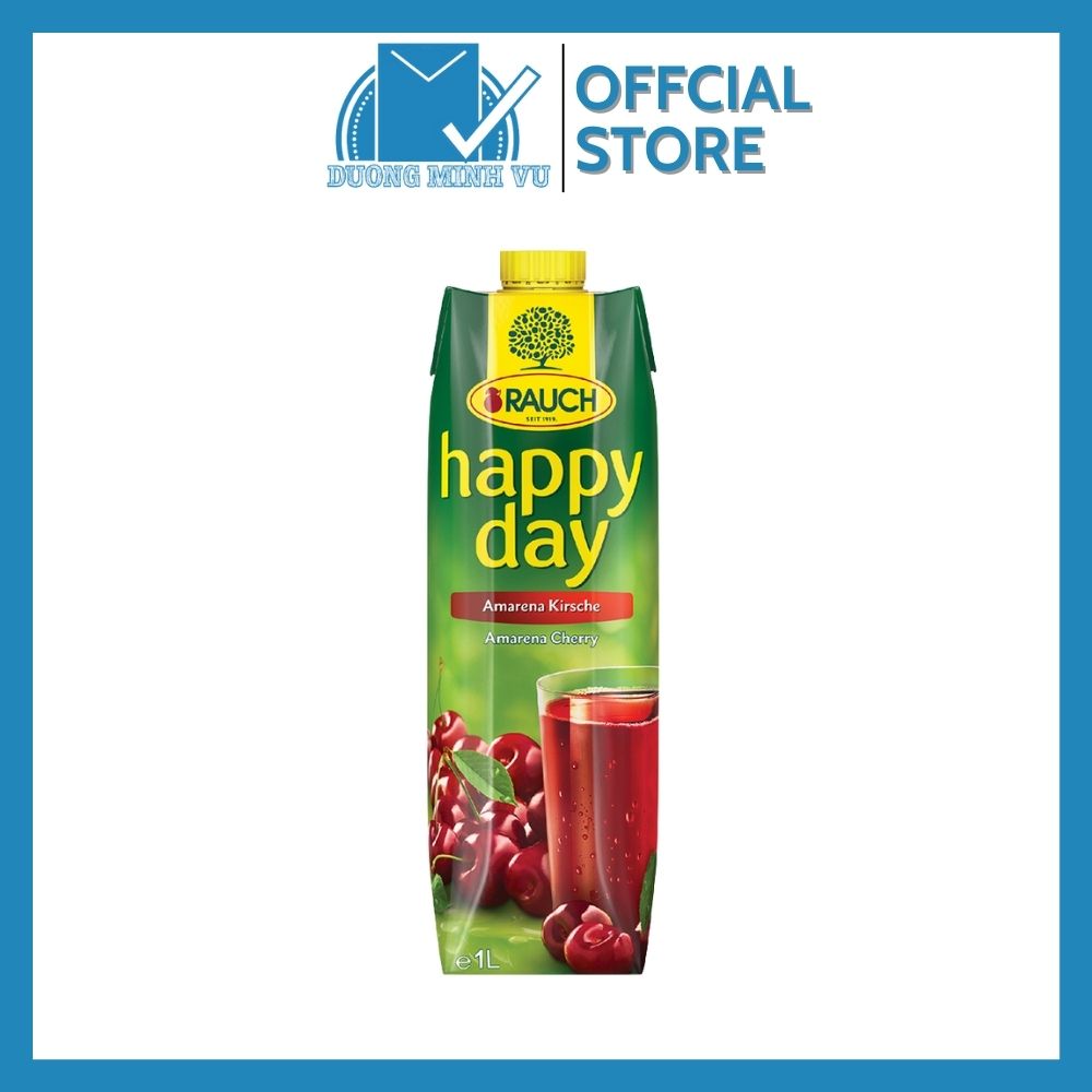 Nước Anh đào Rauch Happy Day Amarena Cherry 1L