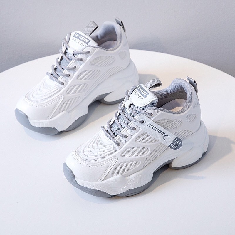 ( 2 MÀU ) Giày Nữ Thể Thao Đế Độn YoYu Mới Hàng Nhập Cực Đẹp Xinh Xắn