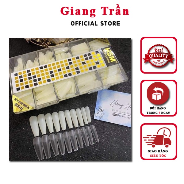 Móng úp HSM form thang được ưa thích làm nail