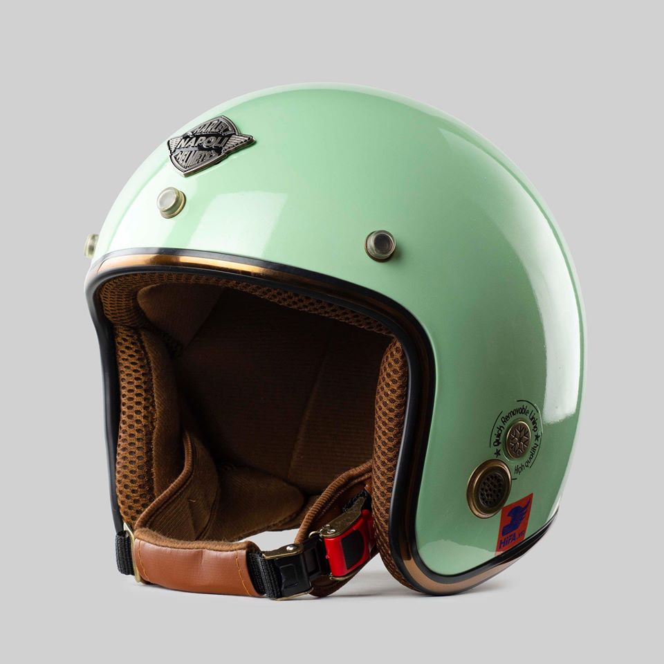 [HOT- ĐỦ MÀU]Mũ bảo hiểm 3/4 Napoli Sh Ruby New