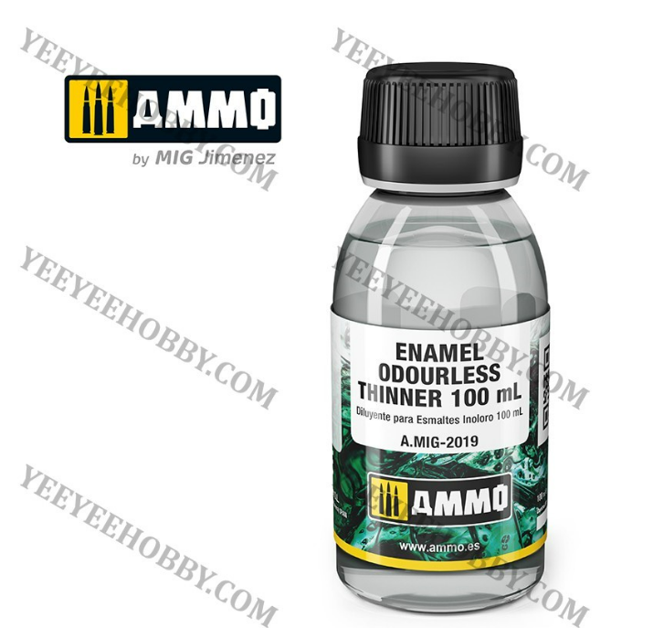 Sơn mô hình ammo by mig - enamel thinner không mùi enamel odourless thinner