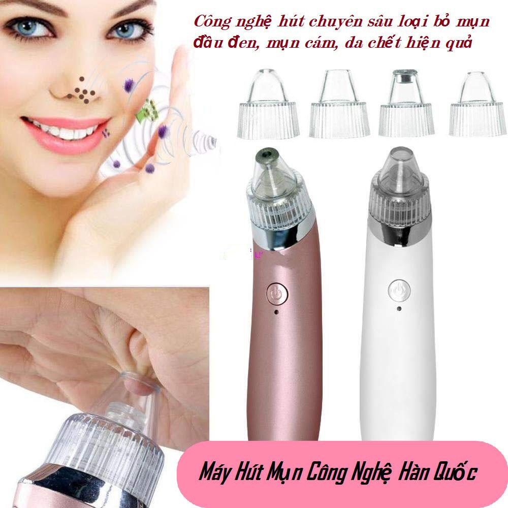 Máy hút mụn đầu đen, Máy hút mụn cầm tay, Máy Hút Mụn hút sạch các loại mụn- an toàn, không đau rát, tiện lợi. Bảo hành 1 đổi 1