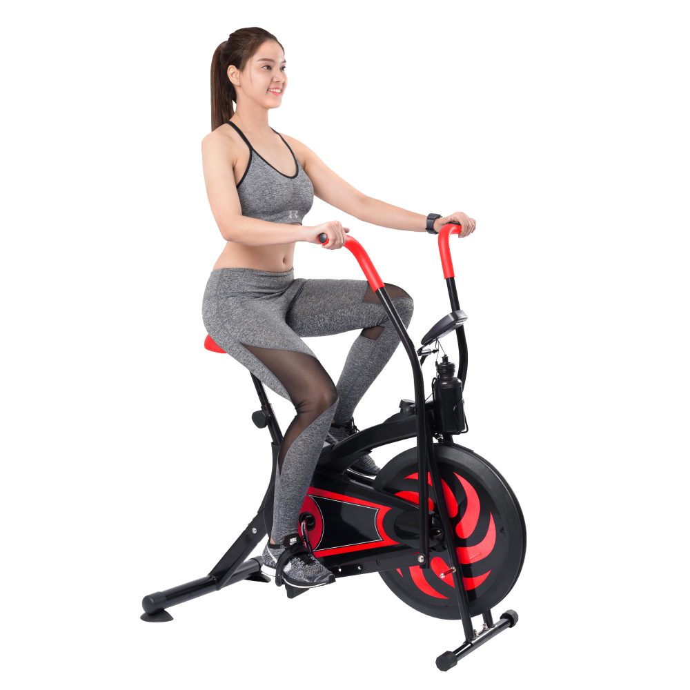 GYM - Xe đạp tập thể dục tại nhà kết hợp tay chân trong nhà  8701 Màu đỏ