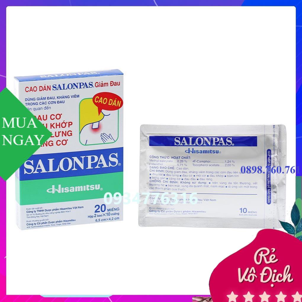 Cao dán salonpas