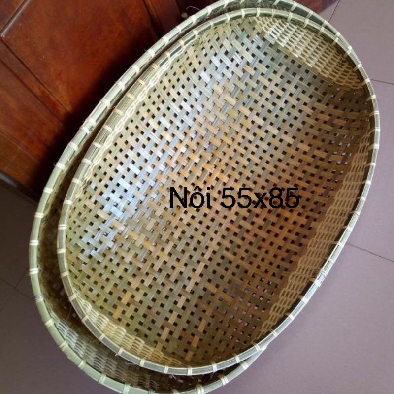Nôi Tre Nằm Võng  KT 55x85 cho tre từ 0-12 tháng (Tặng Vòng Dâu Tằm)