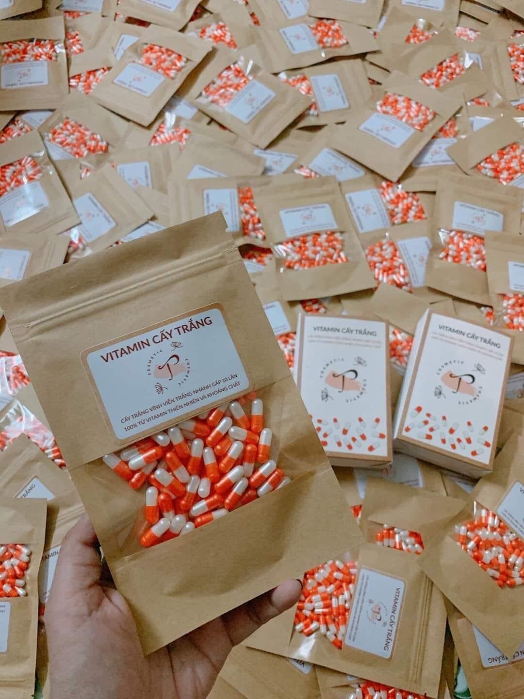 Vitamin cấy trắng da 10 viên