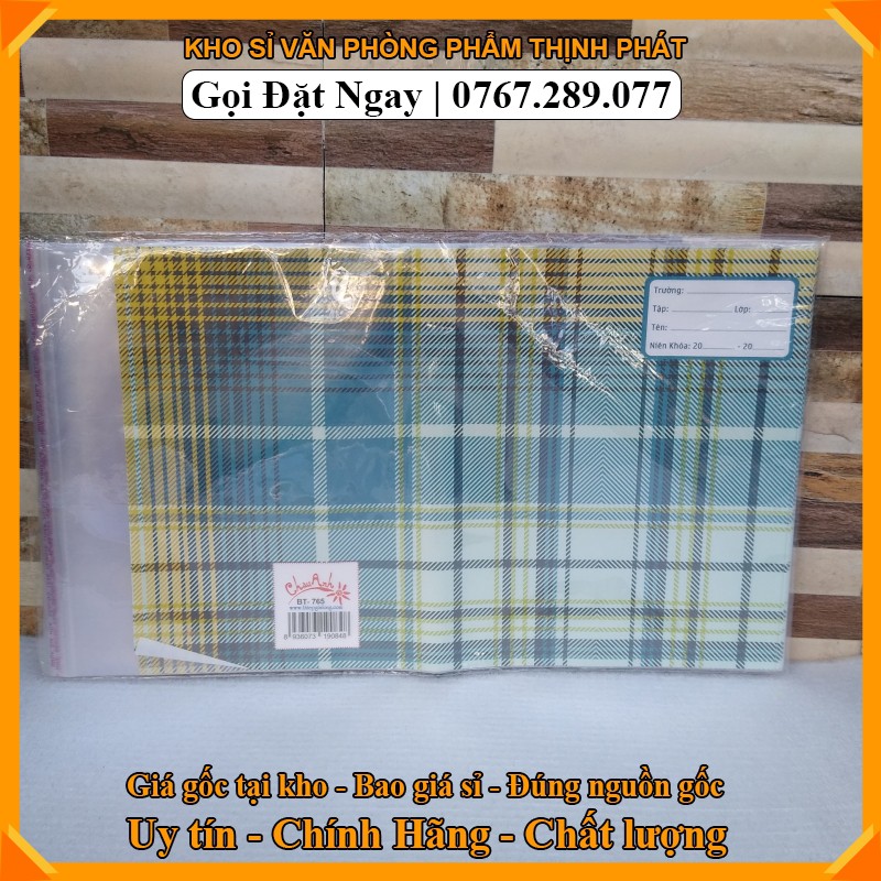 Giấy bao tập + nhãn + giấy kiếng
