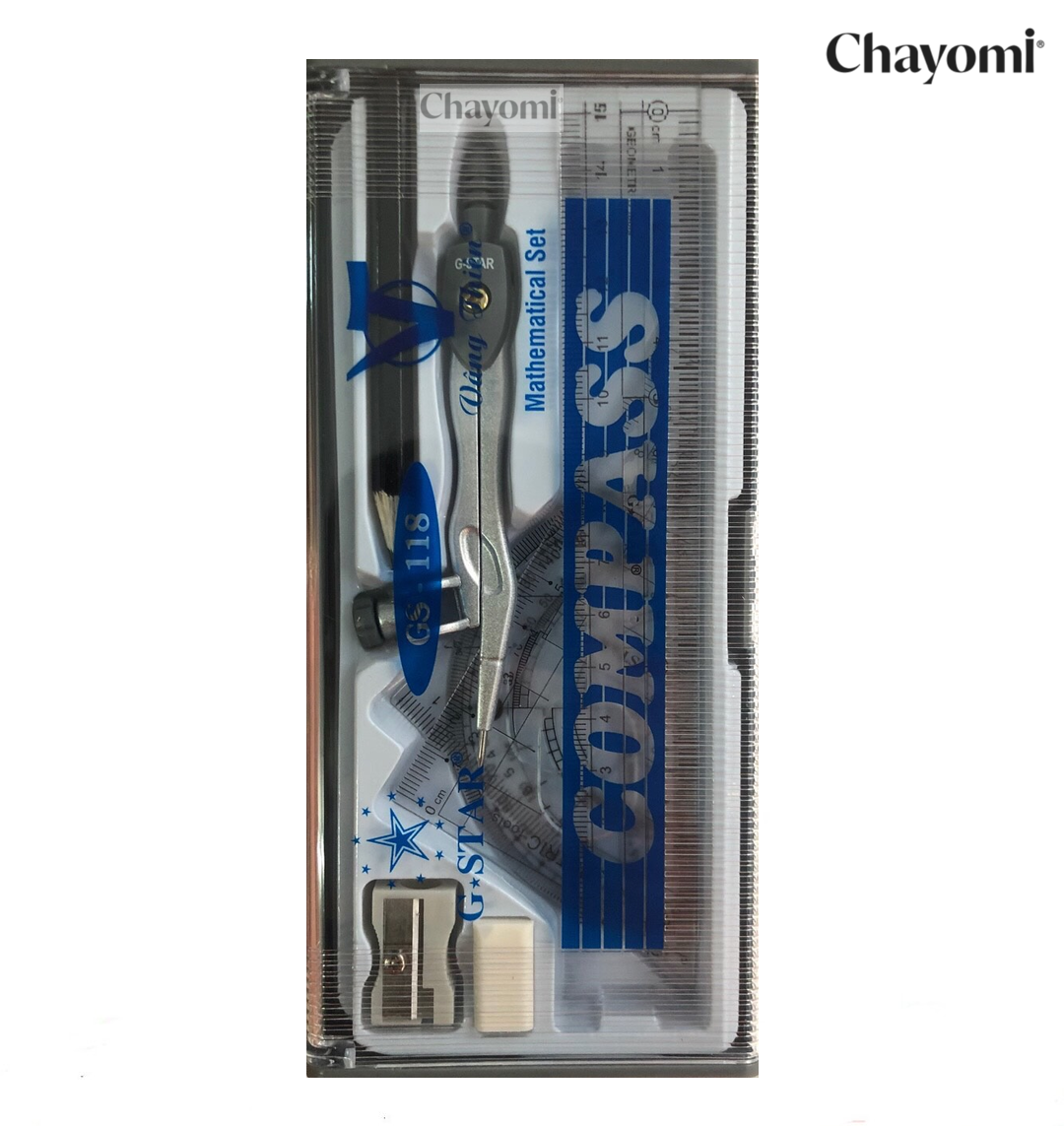 Compass bộ g-star u-118 gồm 7 chi tiết