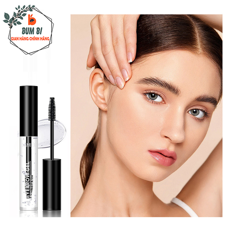 Gel Định Hình Lông Mày 3.4ml Tự Nhiên Giữ Nếp Suốt Ngày, Gel Chải Mày Trong Suốt Chống Nước Không Lem An Toàn Cho Da