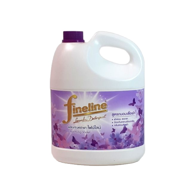 NƯỚC GIẶT XẢ THÁI LAN FINELINE MÀU TÍM BÌNH 3000ML QTP036