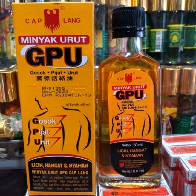 Dầu gừng CPU massage Thái Lan