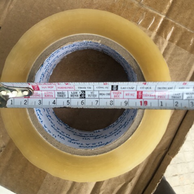 Băng keo trong 200 yard đủ