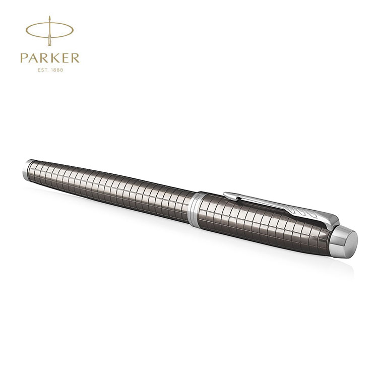Parker IM Premium Tối Espresso Và Chrome Đục Bút Máy Dòng Cổ Điển Với Hộp Quà Tặng