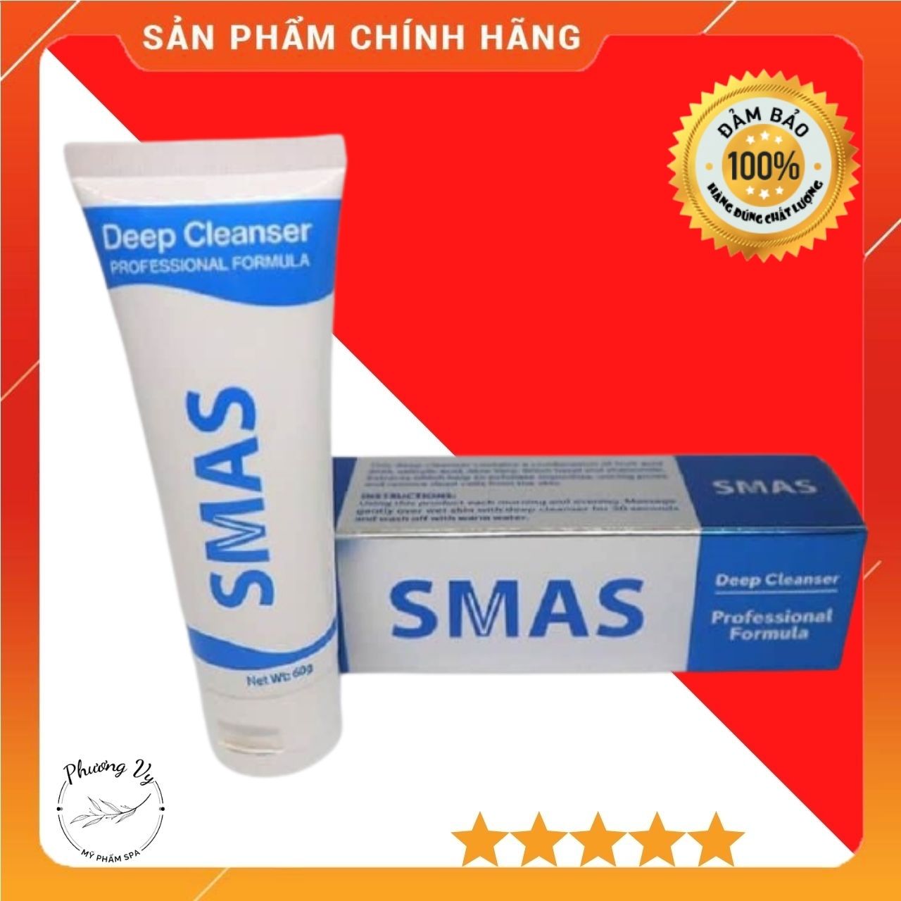 [Chính Hãng] Sữa Rửa Mặt SMAS Deep Cleanser 60g