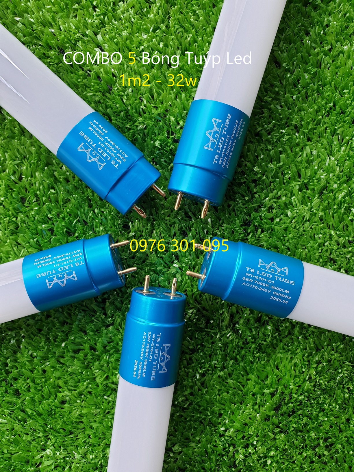 Combo 5 bóng tuýp led 1m2 - 32w