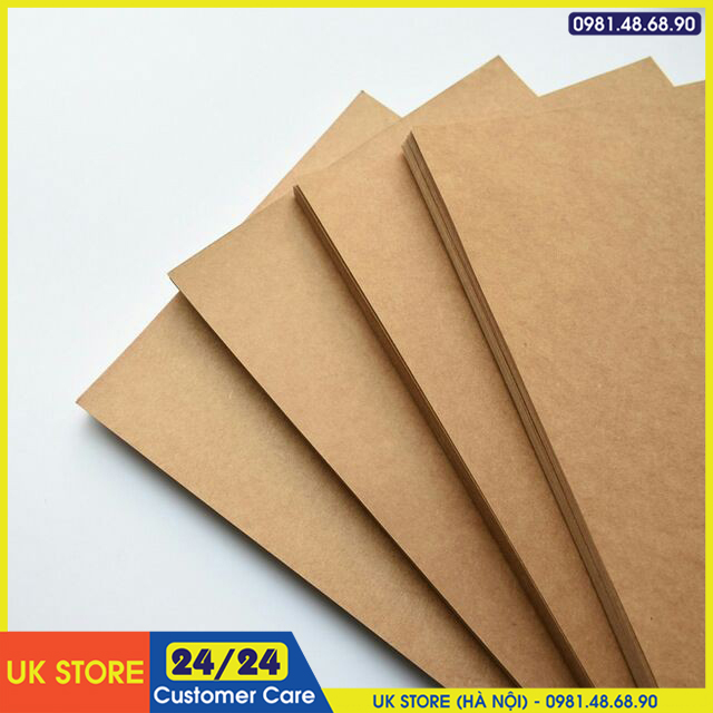 (Hàng Đẹp Khổ 72x102cm) Combo 10 Tờ Giấy Xi Măng Đóng Gói Hàng Hóa, Rập May, Bọc Thực Phẩm - Mịn, Dai Và Chống Nước