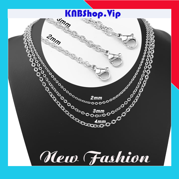 DÂY CHUYỀN CHỮ CONG INOX CHẠM CHIẾU- độc đáo, cá tính - đẹp, không đen, không gỉ, bền màu
